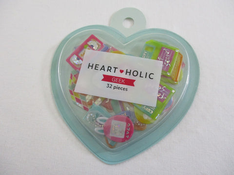 Cute Kawaii Mind Wave Heart Holic Candy Drop Style Flake Stickers Pack - D #Game Geek Fun - for Journal Planner Agenda Craft Scrapbook