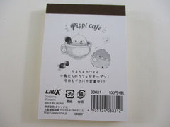 Cute Kawaii Crux Pippi Cafe Bird Mini Notepad / Memo Pad - Stationery Designer Paper Collection
