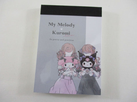 Cute Kawaii Kuromi Mini Notepad / Memo Pad - B - Stationery Designer Paper Collection
