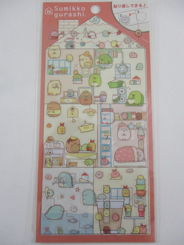 Cute Kawaii San-X Sumikko Gurashi Sticker Sheet 2015 - for Planner Journal Scrapbook Craft