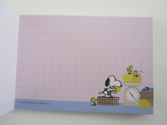 Cute Kawaii Peanuts Snoopy Mini Notepad / Memo Pad Kamio - B Food Market - Stationery Designer Paper Collection