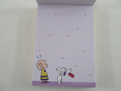 Cute Kawaii Peanuts Snoopy Mini Notepad / Memo Pad Kamio - F Charlie Brown - Stationery Designer Paper Collection