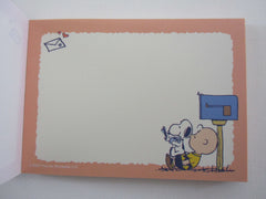 Cute Kawaii Peanuts Snoopy Mini Notepad / Memo Pad Kamio - F Charlie Brown - Stationery Designer Paper Collection