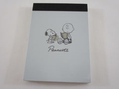 Cute Kawaii Peanuts Snoopy Mini Notepad / Memo Pad Kamio - K Reading - Stationery Designer Paper Collection