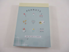 Cute Kawaii Peanuts Snoopy Mini Notepad / Memo Pad Kamio - J For the love of Snoopy - Stationery Designer Paper Collection