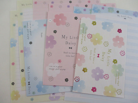 Cute Kawaii Kamio Little Daisy Flower Letter Sets - Stationery Writing Paper Envelope