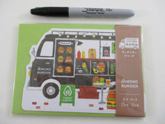 Cute Kawaii MW Food Truck Farmers Market Series Letter Set Pack - Amono Burger - Stationery Writing Paper Penpal Collectible