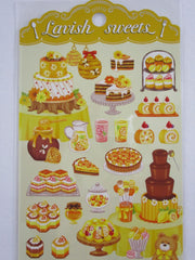 Cute Kawaii Mind Wave Lavish Sweets - Honey Orange Chocolate Sticker Sheet - for Journal Planner Craft Organizer