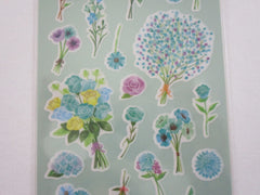 Cute Kawaii Mind Wave Flower Parlor Salon de Fleur Sticker Sheet - B - for Journal Planner Craft Organizer Calendar Garden Spring Nature