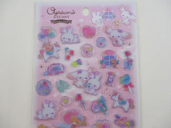 Cute Kawaii Q-lia Rabbit Sticker Sheet - for Journal Planner Craft Organizer