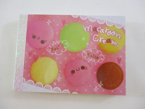 Cute Kawaii Crux Macaroon Cream Mini Notepad / Memo Pad - Stationery Designer Paper Collection Rare