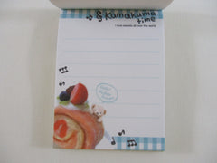 Cute Kawaii  Q-Lia Bear Kuma Kuma Time Mini Notepad / Memo Pad - A - Stationery Designer Paper Collection