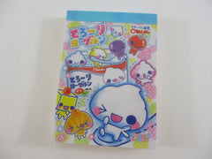 Cute Kawaii Crux Marshmallow Candy Mini Notepad / Memo Pad - Stationery Designer Paper Collection Rare