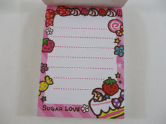 Cute Kawaii Kamio Sugar Love Mini Notepad / Memo Pad - Stationery Designer Paper Collection