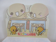 Cute Kawaii Crux Natto Chan die cut Small Notepad / Memo Pad - Stationery Designer Paper Collection