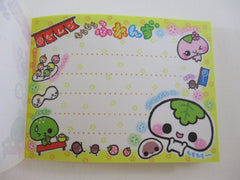 Cute Kawaii Q-lia Mochi Mini Notepad / Memo Pad - Stationery Designer Paper Collection Rare