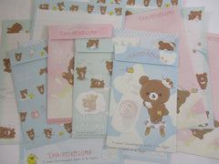 Cute Kawaii San-X Chairoikoguma Milk Rilakkuma Letter Sets - 2020 - Stationery Writing Paper Envelope