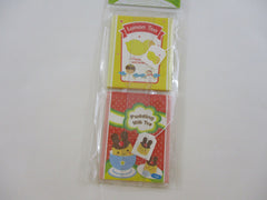 Cute Kawaii Tea Bag Style Mini Notecards - Stationery Designer Paper Collection Rare