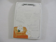 Cute Kawaii Crux Espresso Mofu Rabbit Mini Notepad / Memo Pad - Stationery Designer Paper Collection