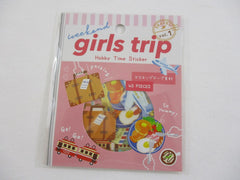 Cute Kawaii MW Hobby Time Flake Stickers Sack - Girl Trip Vacation Fun Time - for Journal Agenda Planner Scrapbooking Craft