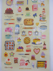 Cute Kawaii Kamio Room Portrait Series Sticker Sheet - Kitchen Cooking Baking - for Journal Planner Craft Agenda Organizer Scrapbook