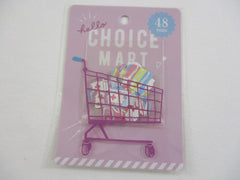 Cute Kawaii Crux Choice Mart Shopping Cart Stickers Flake Sack - Laundry Soap Clean Bath