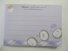 Cute Kawaii Q-Lia Hedgehog Nani Mini Notepad / Memo Pad - Stationery Design Writing Collection