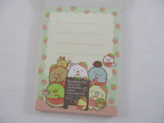 Cute Kawaii San-X Sumikko Gurashi Strawberry Fair Mini Notepad / Memo Pad - D - 2020