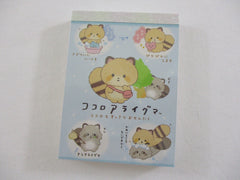 Cute Kawaii San-X Kokoro Araiguma Raccoon Mini Notepad / Memo Pad - B - 2020