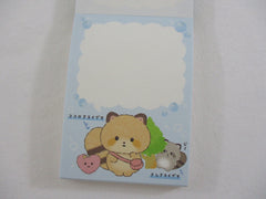 Cute Kawaii San-X Kokoro Araiguma Raccoon Mini Notepad / Memo Pad - B - 2020