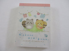 Cute Kawaii San-X Kokoro Araiguma Raccoon Mini Notepad / Memo Pad - C - 2020