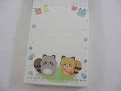 Cute Kawaii San-X Kokoro Araiguma Raccoon Mini Notepad / Memo Pad - C - 2020