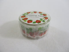 Cute Kawaii MW Washi / Masking Deco Tape - Strawberry Harvest Strawberries - for Scrapbooking Journal Planner Craft