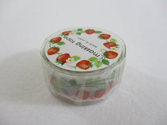 Cute Kawaii MW Washi / Masking Deco Tape - Strawberry Harvest Strawberries - for Scrapbooking Journal Planner Craft