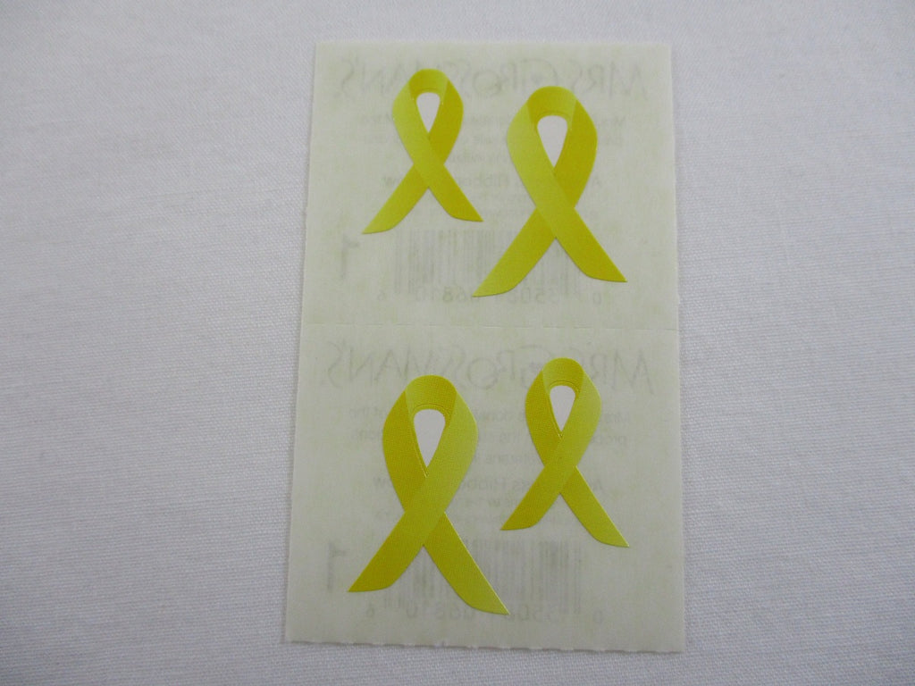 Mrs Grossman Awareness Ribbons Sticker Sheet / Module - Vintage & Collectible 2006