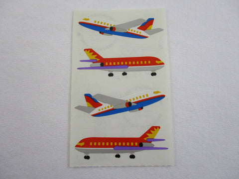 Mrs Grossman Airplanes Sticker Sheet / Module - Vintage & Collectible 1997