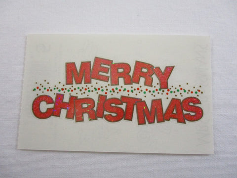 Mrs Grossman Merry Christmas Sticker Sheet / Module - Vintage & Collectible 2005