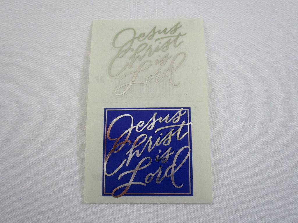 Mrs Grossman Jesus Christ is Lord Sticker Sheet / Module - Vintage & Collectible 1998