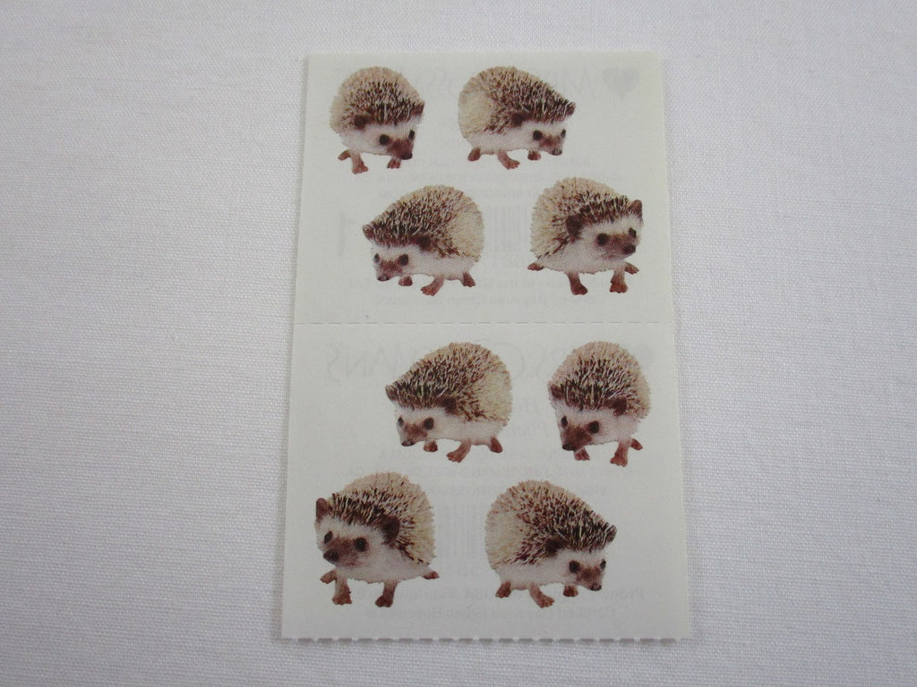 Mrs Grossman Hedgehogs Sticker Sheet / Module - Vintage & Collectible 2013