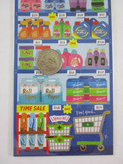 Cute Kawaii MW Display This Play Series - Drugstore Convenience Store Sticker Sheet - for Journal Planner Craft