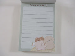 Cute Kawaii Crux Dog Fuwarinko Mini Notepad / Memo Pad - Stationery Designer Paper Collection