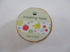 Cute Kawaii Mind Wave Fruits Washi / Masking Deco Tape - for Scrapbooking Journal Planner Craft