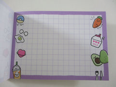 Cute Kawaii Crux Fruit Vegetable Collection Mini Notepad / Memo Pad - Stationery Designer Paper Collection