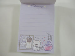 Cute Kawaii Q-Lia Bear Love Girl Mini Notepad / Memo Pad - Stationery Designer Paper Collection