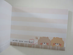 Cute Kawaii Kamio With Animal Series - Dog Pome Mini Notepad / Memo Pad - Stationery Designer Paper Collection