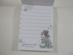 Cute Kawaii Crux Girl Sweet Mini Notepad / Memo Pad - Stationery Designer Paper Collection