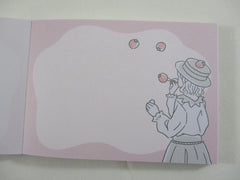 Cute Kawaii Sun Star Girl My Sweet Day Strawberry Mini Notepad / Memo Pad - Stationery Designer Paper Collection