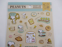 Cute Kawaii Peanuts Snoopy Large Sticker Sheet - for Journal Planner Craft