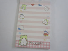 Cute Kawaii Sanrio Marumofubiyori Penguin and Seal 4 x 6 Inch Notepad / Memo Pad - Stationery Designer Paper Collection