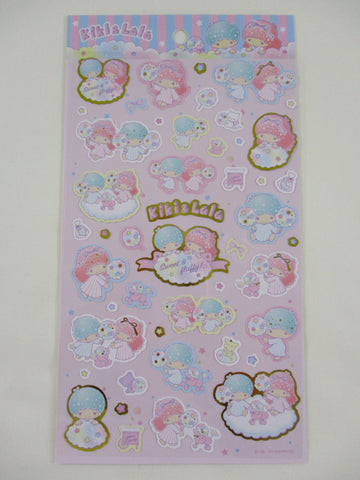 Cute Kawaii Sanrio Little Twin Stars Large Sticker Sheet - for Journal Planner Craft